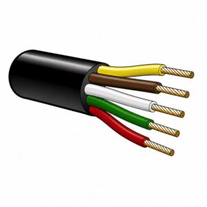 5 Core 4mm Cable